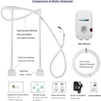 5 Gallon Bottled Water Dispenser Pump for Fridge,Bottle Water Dispensed Pump System Single-Tube for Coffee,110V Automatic Drinking Water Jug Pump Power 25W for Refrigerator Ice Tea Maker Kitchen