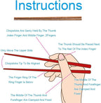 10-Pairs Wooden Chopsticks, Dishwasher Safe Chopstick,ReusableNatural Healthy, Chinese Classic Style for Kitchen, Dining Room, Gourmet, Noodles (9.8 Inch)