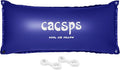 Pool Pillow for for Above Ground Pools, 4x8 Ft Pool Air Pillow for Closing Winter Pool Winterizing Kit for Ground Pool, 0.5mm PVC Material, 2X 16.5Ft Rope (Blue)
