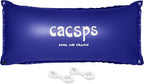 Pool Pillow for for Above Ground Pools, 4x8 Ft Pool Air Pillow for Closing Winter Pool Winterizing Kit for Ground Pool, 0.5mm PVC Material, 2X 16.5Ft Rope (Blue)