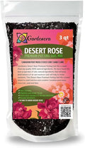 GARDENERA Desert Rose Potting Soil - Perfect Formula for Healthy and Vibrant Adenium Growth - 3 QUARTS