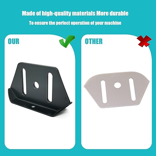 Set of 2 Snow Blower Skid Shoe Kit 1740912BMYP for Murray Craftsman Replacement Part
