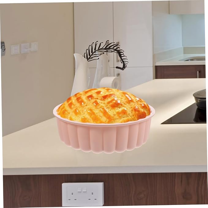 2pcs Food Grade Silicone Cake Nonstick Baking Pans Lake for Cheesecake Charlotte Up