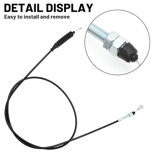 06900406 Chute Deflector Cable, Replacement for Ariens 921001 921002 921012 921013 921022 Snow Blower, Replaces 06900018 290-062