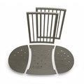 Stokke Sleepi Bed Extension, Hazy Grey - Convert Sleepi Mini Crib Into Sleepi Bed - Suitable for Children Up to 3 Years - Mattress Sold Separately - Extends Bed to 50 Inches