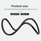954-04201a 754-04201A Drive Belt Snow Blower for Craftsman MTD Snow Thrower 3/8" × 36" 754-04201