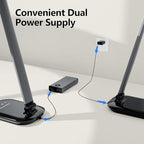 LED Desk Lamp, Table Lamp Reading Lamp with USB Charging Port, Desk Lamps for Home Office 1H Timer, Night Light, Study Lamp Desk Light for Bedroom.