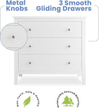 Delta Children Campbell Dresser, Bianca White