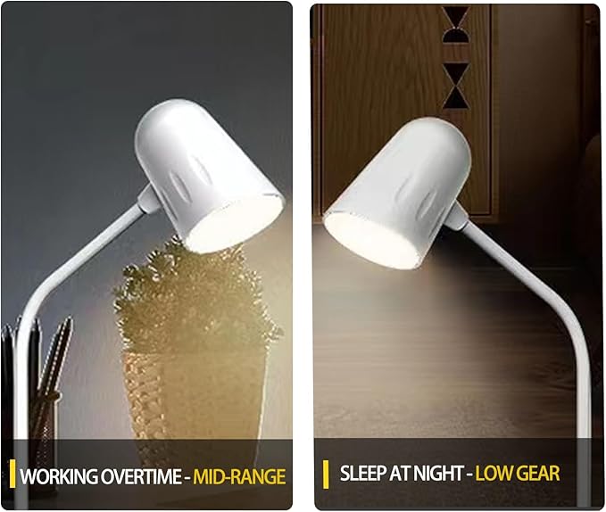 Led desk lamp with wireless charger, Bluetooth Speaker, Dimmable Table Lamp with 3 Lighting Mode, Touch Control, USB Charging Port Desk Light for Home Office Dorm Reading Work Study ( Color : White )