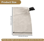 127-7040 Leaf Blower Vacuum Bag Compatible with Toro 51574 51592 51593 51602 51609 51581 51558 - Metal Bottom Zip Debris Collection Vac Bag Replaces 137-2336 108-8994 - 1 Pack