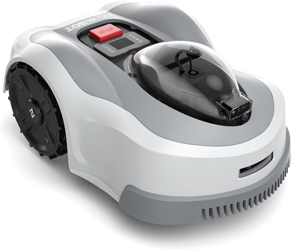 N1000 Robot Lawn Mower Perimeter Wire Free RTK,TOF,Vision Robotic Lawnmower 0.75 Acres,AI-Assisted Mapping,Virtual Boundary,Multi-Zone Management,APP Control,Cut Height 0.8"-3.5",Anti-Theft