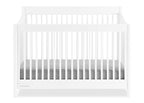 Delta Children Brooks 6-in-1 Convertible Crib - Greenguard Gold Certified, Bianca White