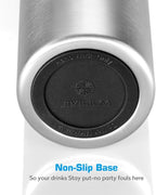 12 oz. Slim Can Cooler Insulated (Navy Blue) | Stainless Steel Holder