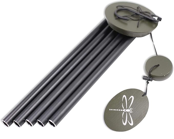 Wind Chimes for Outside, WindChimes Outdoor Tuned Soothing Melody, Wind Chimes Gifts for Mom/Grandma,Wind Chime Outdoor Decoration, Patio, Garden, Yard. (33" Green Dragonfly)