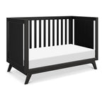 DaVinci Otto 3-in-1 Convertible Crib in Ebony, GREENGUARD Gold Certified