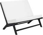 SAFAVIEH Outdoor Collection PAT7044 Conversation Set, Black/Beige