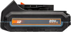 SENIX 20V 10" Cordless Weed Wacker, String Trimmer, Telescoping Rotating Shaft, Adjust Head & Assistant Grip, Auto Line Feed w/ 2.5Ah Battery & Charger, GTX2-M