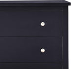 Delta Children Campbell 3 Drawer Dresser, Midnight Grey