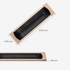 3Pcs Full Far Infrared Carbon Fiber Glass Red Light Heater Tube, Infrared Sauna Heater Tube Sauna Accessories, 220V Heater, Infrared Suana Heating Tube for Wooden Indoor/Outdoor Sauna (220V)