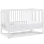 Delta Children Tribeca 4-in-1 Baby Convertible Crib, Bianca White