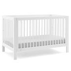 GAP babyGap Charlie 6-in-1 Convertible Crib - Greenguard Gold Certified, Bianca White
