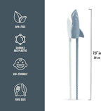 Genuine Fred SHARK Munchtime Chopsticks, One Size, Multicolor
