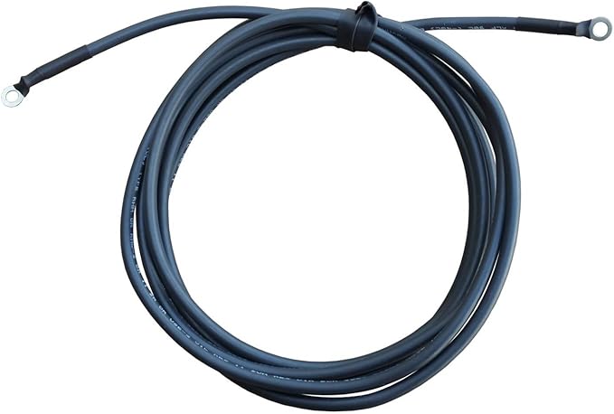 WindyNation 2/0 Gauge AWG (15 Feet Black + 15 Feet Red) Power Inverter Battery Cable Wire Kit for DC to AC Inverters RV, Car, Solar, Marine, Off-Grid