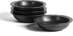 Stone Lain Oasis 4-Piece Pasta Bowl Set Stoneware, Black