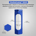KosherLamp™ Max - Blue by Kosher Innovations™