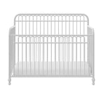 Little Seeds Ivy 3-in-1 Convertible Metal Crib, Off White