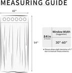 Easy-Going Blackout Curtains for Bedroom, Solid Thermal Insulated Grommet and Noise Reduction Window Drapes, Room Darkening Curtains for Living Room, 2 Panels (42x54 in, Camel)