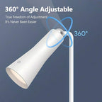 Wireless Rechargeable Desk Lamp LED Cordless Table Light Adjustable Direction Home Touch Table lamp 3 Brightness Eye-Caring Sensitive Control Bedside Light Removable Ambiance for Office Home Study