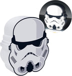 Paladone Star Wars Officially Licensed Stormtrooper Action Figure Icon Light, 6.3-inch Trooper Helmut Night Light, Bedroom Décor Desk Lamp, Toy