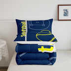 Feelyou Kids Softball Comforter Set King Size Sports Game Bedding Set for Boys Girls Teens Bedroom Decor Baseball Comforter Women Men Softball Gaming Duvet Set with 2 Pillow Case