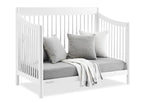 Delta Children Brooks 6-in-1 Convertible Crib - Greenguard Gold Certified, Bianca White