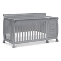 DaVinci Kalani 4-in-1 Convertibe Crib and Changer Combo in Gray