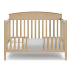 Graco Benton 5-in-1 Convertible Crib (Driftwood) – GREENGUARD Gold Certified, Converts from Baby Crib to Toddler Bed, Daybed and Full-Size Bed, Fits Standard Full-Size Crib Mattress