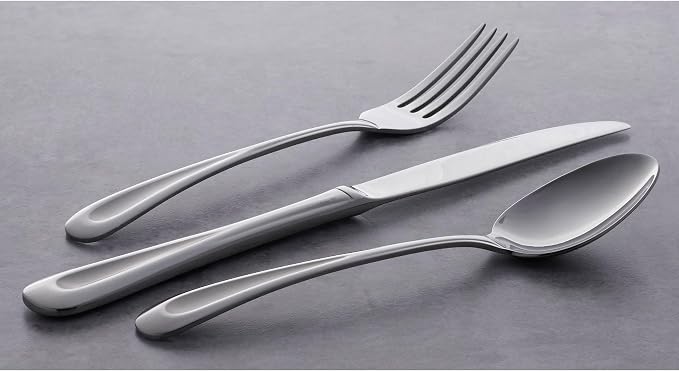 Oneida Satin Sand Dune 20-Piece Flatware Set, Service for 4 (Pack of 3)
