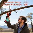 Mini Chainsaw with 2×24V Battery Powered Electric Chain Saw,chain saw are suitable for cutting wood and trimming branches,Mini Chainsaw Cordless With three chains