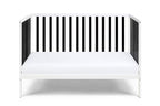 Baby Cache Deux Remi Island 3-in-1 Convertible Crib (Do Re Me) White & Black