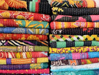 Wholesale Mix lot Tribal Kantha Quilts Vintage Cotton Bed Cover Sari Throw Old Assorted Patches Rally (3)
