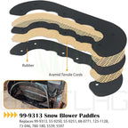 99-9313 Snow Blower Paddles with 55-8760 Scraper 55-9300 Belt Replaces Toro 125-1128, 55-9250, 55-9251, 88-0771 for Toro 38518 CCR2000 CCR2400 CCR2400E CCR2400R CCR2500 CCR3000 Snowthrowers