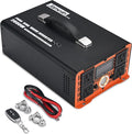 Jamesin 2000 Watts Pure Sine Wave Inverter, 4000 Watts Peak Power, 12 VDC to 110/120 VAC with LED Display for Home, Truck, Car, RV, Residential Solar Systems