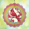 Wind Spinners Outdoor Cardinal Bird - Birthday Gifts for Women Mom Grandma, Hanging Wind Sculptures 12 inch 3D Wind Spinner for Garden Decor for Outside, Garden, Patio, Yard, Outdoor