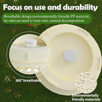 Underground Worm Farm, Garden Mini vermicomposting bin for use in Outdoor Gardening from Kitchen Food Waste, with Holes and lid11.81IN+10.23IN+8.38IN（3PC）