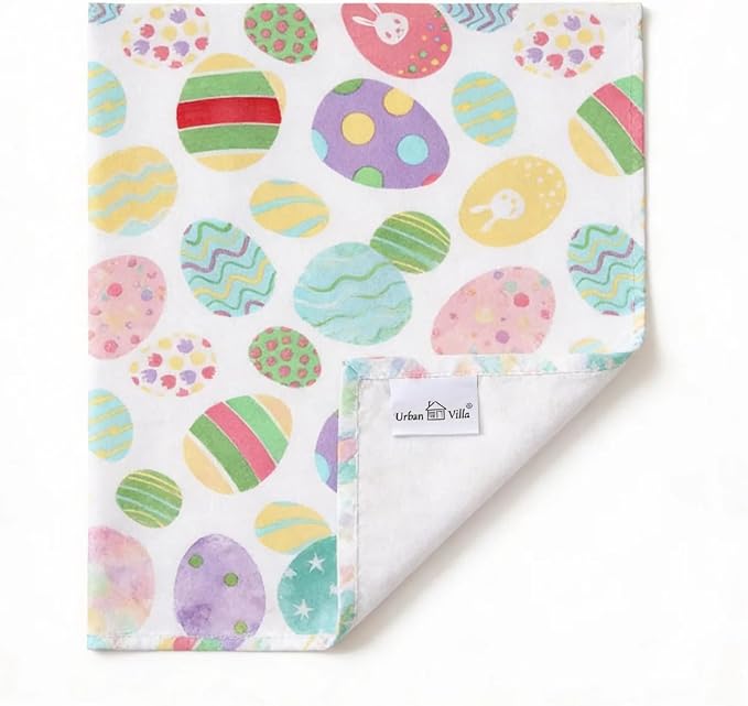 Urban Villa Tablecloth Cotton Rectangle Tabletop 60x84(6-8 Seats) Eggprint