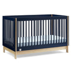 GAP babyGap Tate 4-in-1 Convertible Crib - Greenguard Gold Certified, Navy/Natural