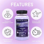 Lavender Aromatherapy Spa Shock for Hot Tubs & Spas | Non-Chlorine Oxidizing Hot Tub Shock Treatment | Compatible with Bromine Tablets & Chlorine | Neutralizes Odors & Clarifies Water (2 lbs)
