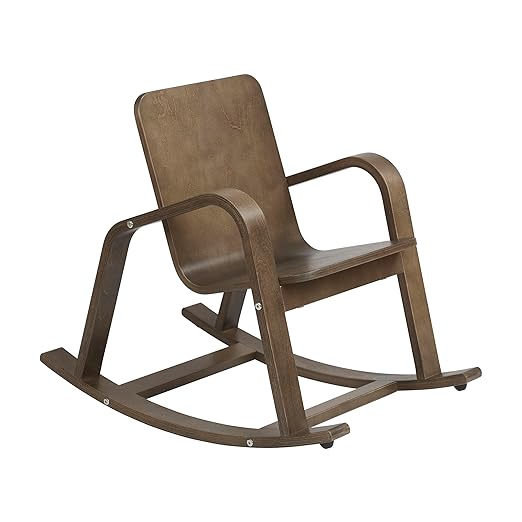 ECR4Kids Bentwood Rocking Chair, Kids Furniture, Grey Wash