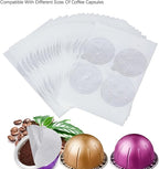 Of 100 Coffee Pods Sealing Covers Coffee Pods Foil Lid 45mm Stickers for Home and Commercial Use Home Brewing Supplies